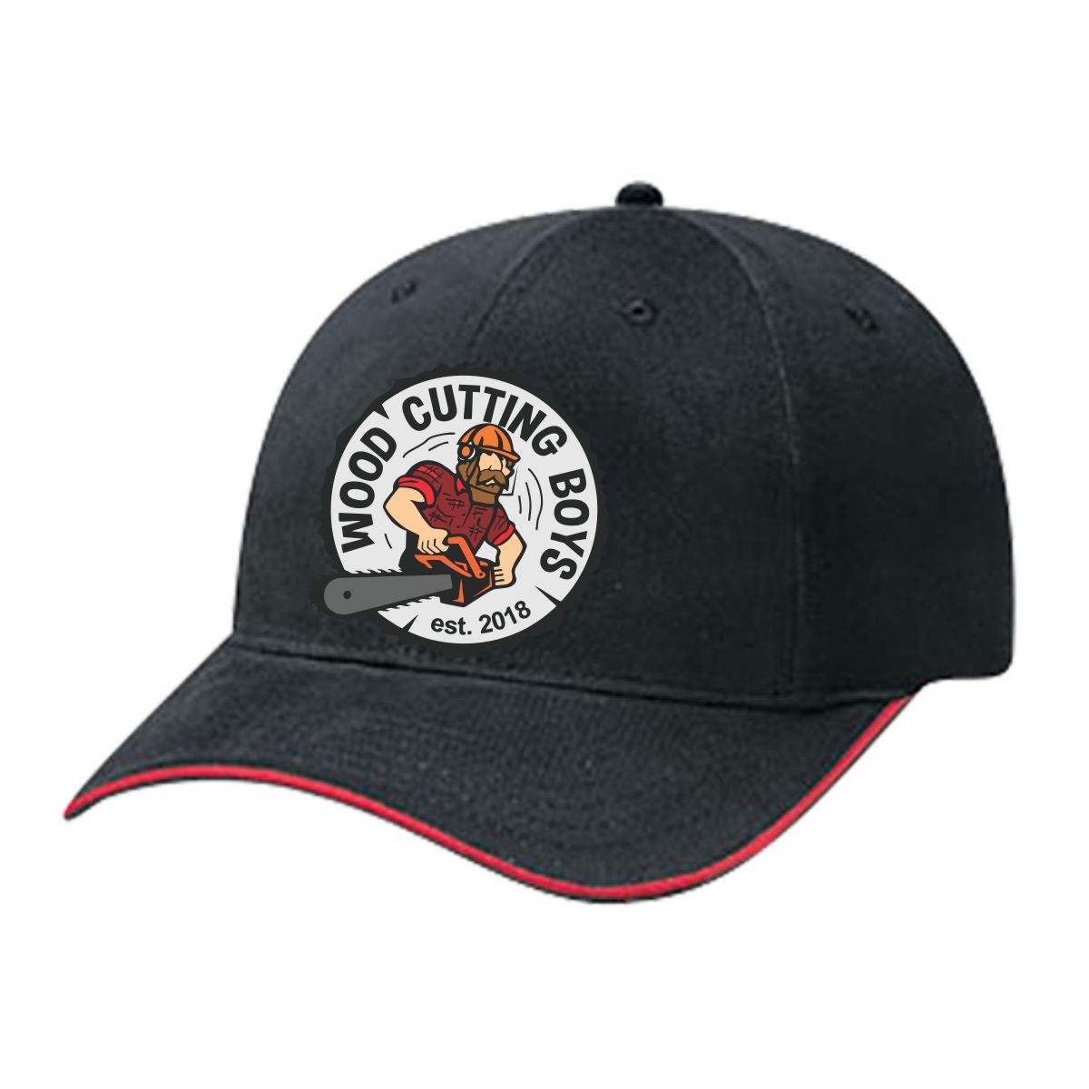 Wood Cutting Boys Brushed Cotton Cap