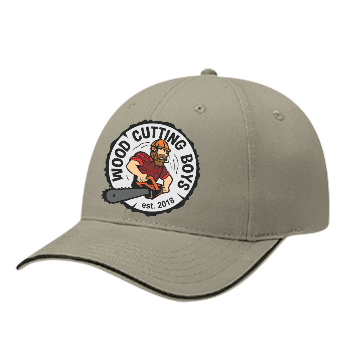 Wood Cutting Boys Brushed Cotton Cap