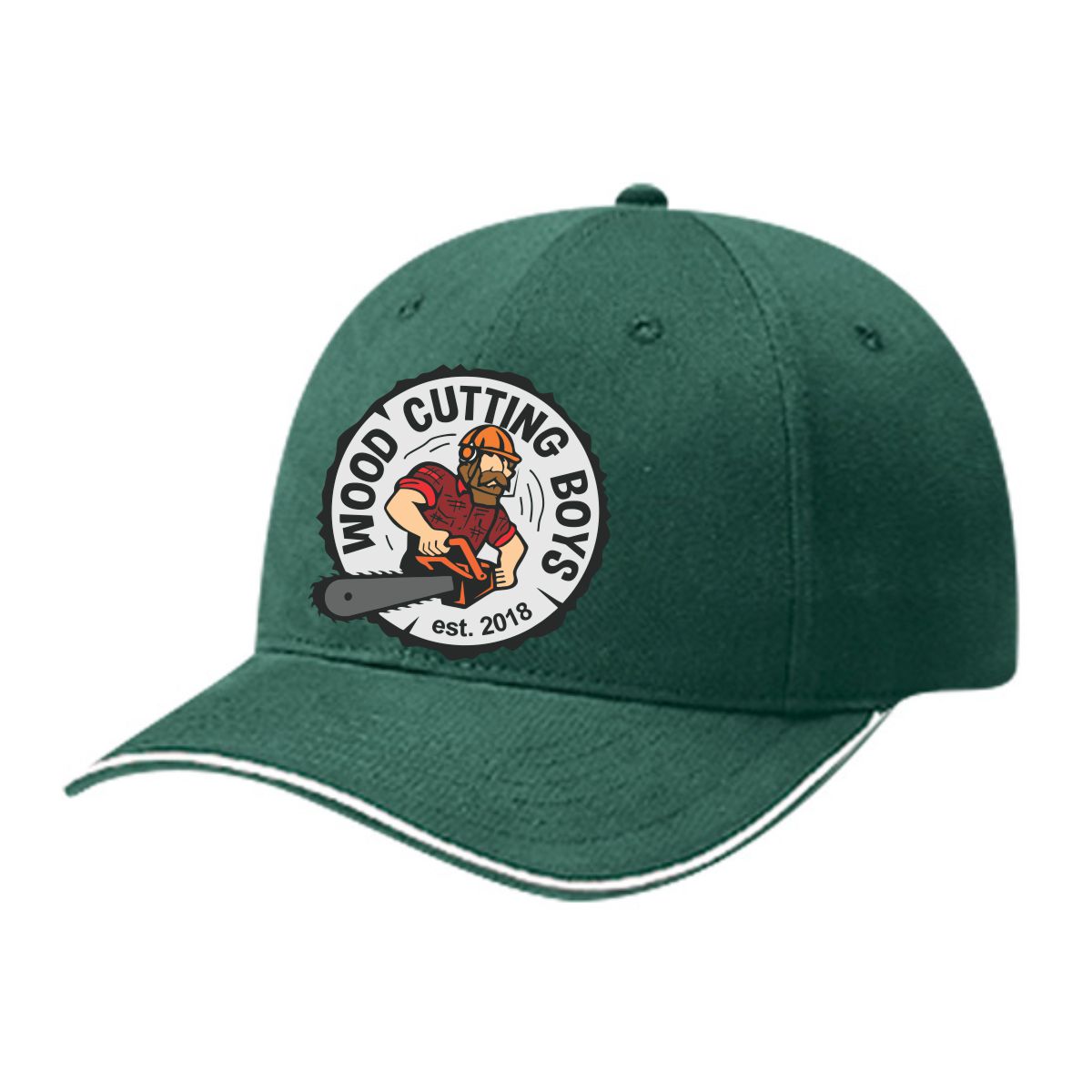 Wood Cutting Boys Brushed Cotton Cap
