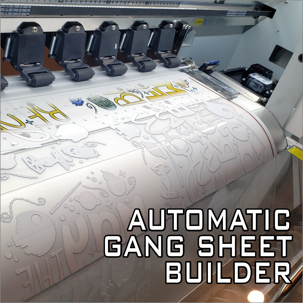 Auto DTF Gang Sheet Printing